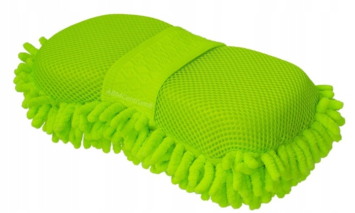 Ściągaczka z gąbką teleskopowa 49 cm gąbka z mikrofibry DUŻA do mycia SZYB