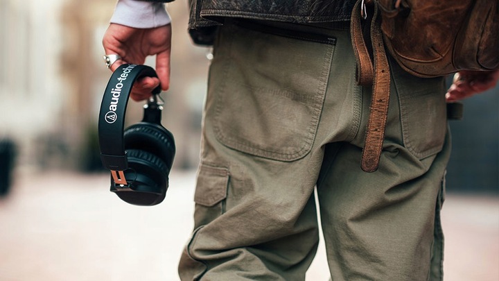 Słuchawki nauszne AUDIO-TECHNICA ATH-M20XBT Czarne