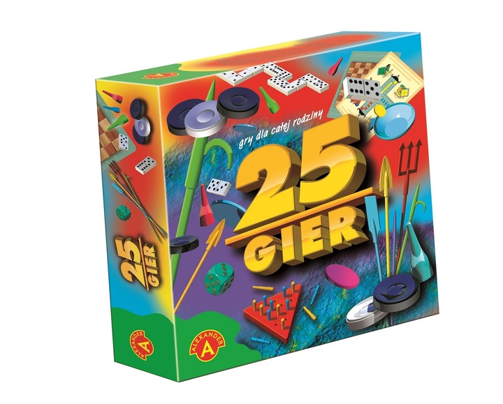 Gra Świat 25 Gier Alexander GA-157 me