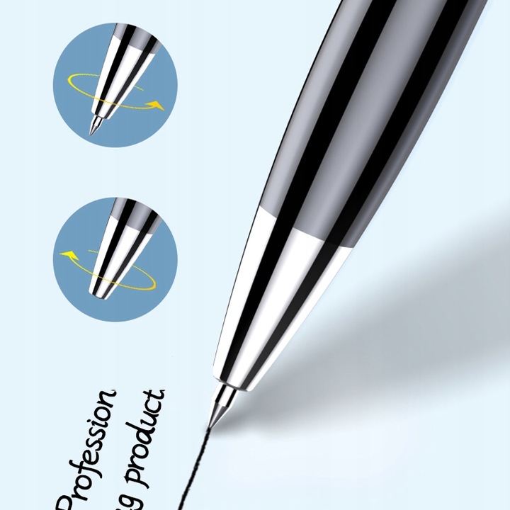 DŁUGOPIS MINI DYKTAFON SZPIEGOWSKI PENDRIVE 15H HQ Do Podsłuchu Detekcja