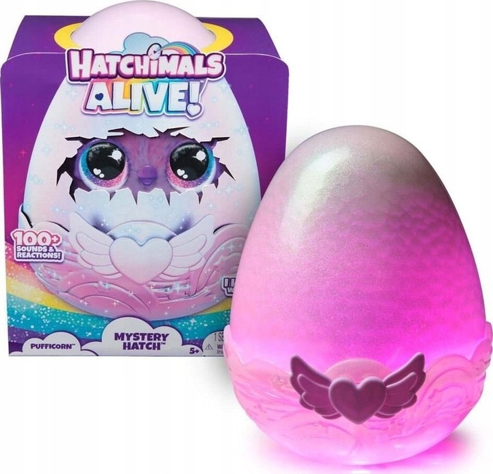 Spin Master SPIN Hatchimals jajko AliveSH Pufficorn 6069132 /1