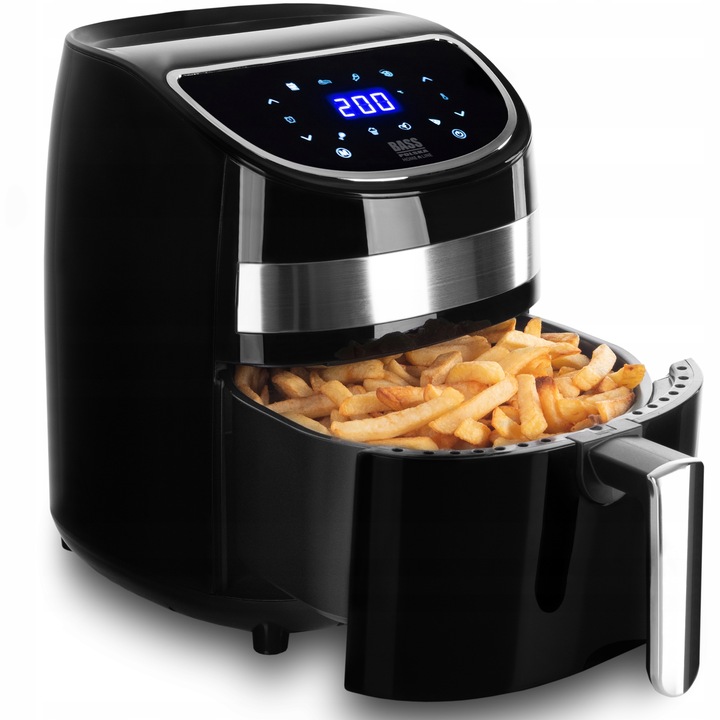 FRYTKOWNICA BEZTŁUSZCZOWA 3,7L termoobieg regulacja temper. timer AIR FRYER