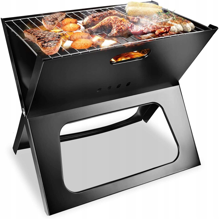 Grill węglowy - turystyczny składany