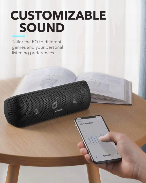 GLOSNIK BLUETOOTH SOUNDCORE MOTION+ CZARNY ANKER IPX7