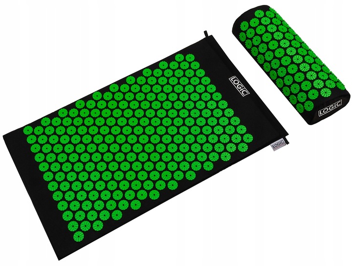 MATA ZDROWOTNA DO AKUPRESURY Z KOLCAMI + PODUSZKA