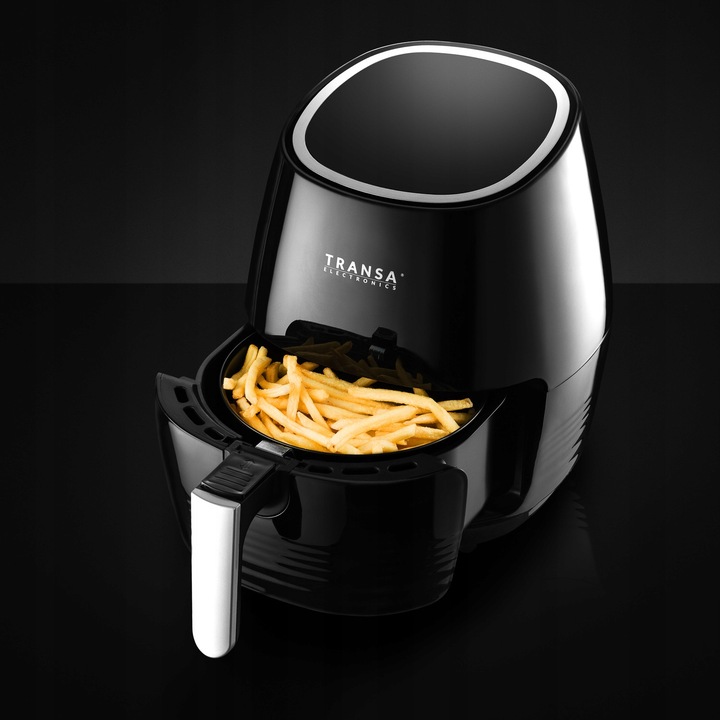 Frytkownica beztłuszczowa Czarna DOTYKOWY PANEL LED 5 PROGRAMÓW 2,5L