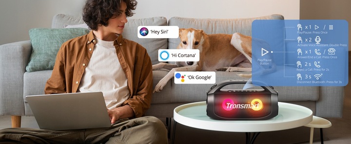 40W PRZENOŚNY GŁOŚNIK BLUETOOTH 24H TRONSMART BANG SE