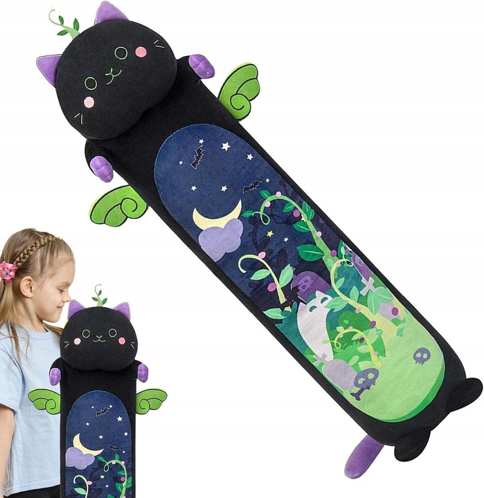 Kot Pluszak Maskotka Dlugi Kot Pluszak Koty Duzy Xxl100cm Idealny Prezent