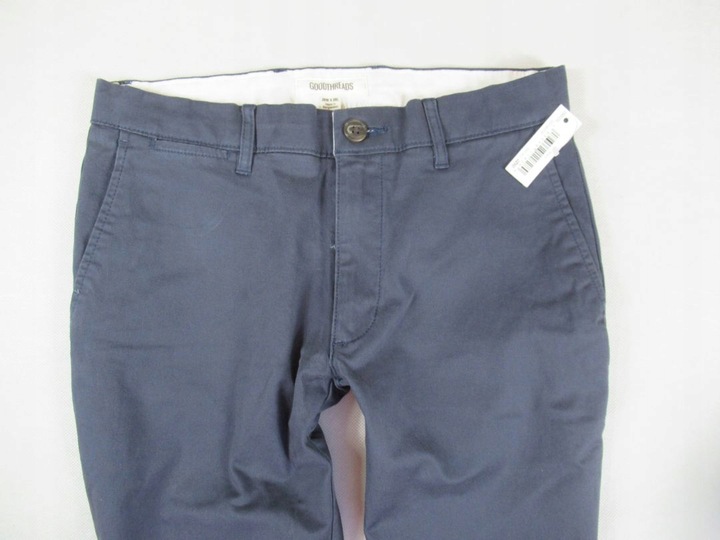 GOODTHREADS __ SKINNY SPODNIE CHINOS ____ 28/28 __ NOWE