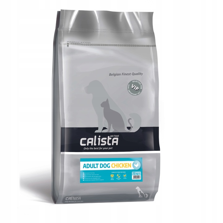 CALISTA SUCHA KARMA DLA PSA KURCZAK 12 KG OWCZAREK LABRADOR GOLDEN BORDER