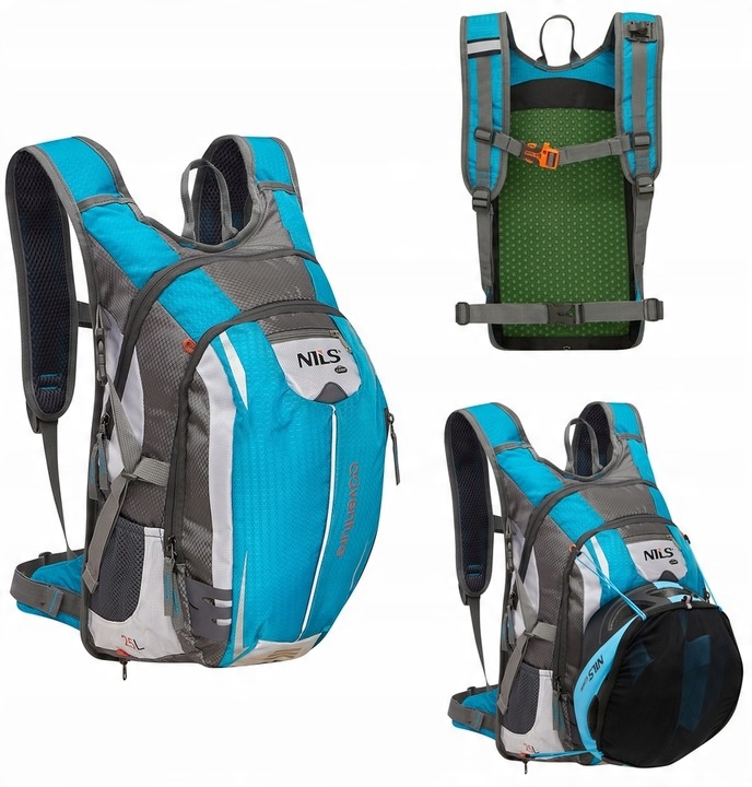 NC1766 PLECAK NIEBIESKI ADVENTURE 25L NILS CAMP