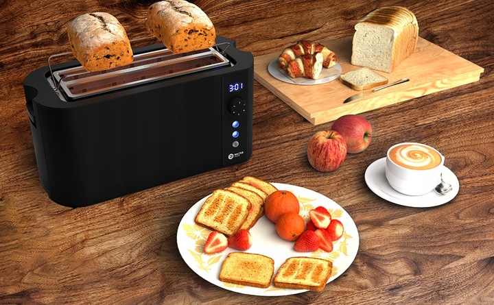 Toster Balter TS-04-LCD-BL 1500 W czarny