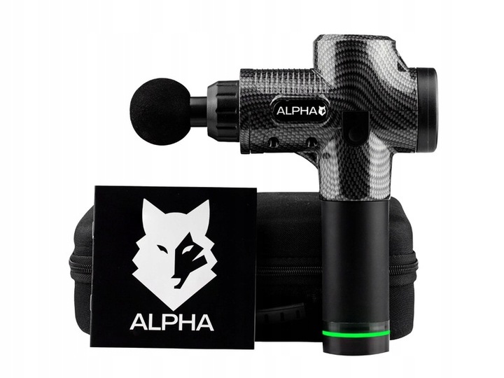 Masażer ALPHA Gun AMG-01 Czarny