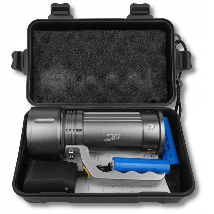 MOCNA AKUMULATOROWA LATARKA REFLEKTOR SZPERACZ