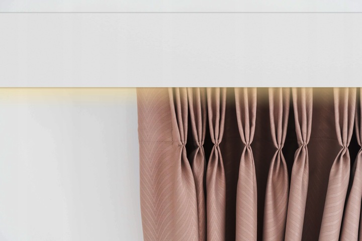 Listwa Karniszowa LED Gzyms Maskownica Karnisza 10 cm "93" - 2 metry