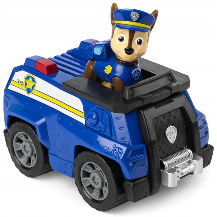 PSI PATROL CHASE POJAZD RADIOWÓZ POLICJA + FIGURKA