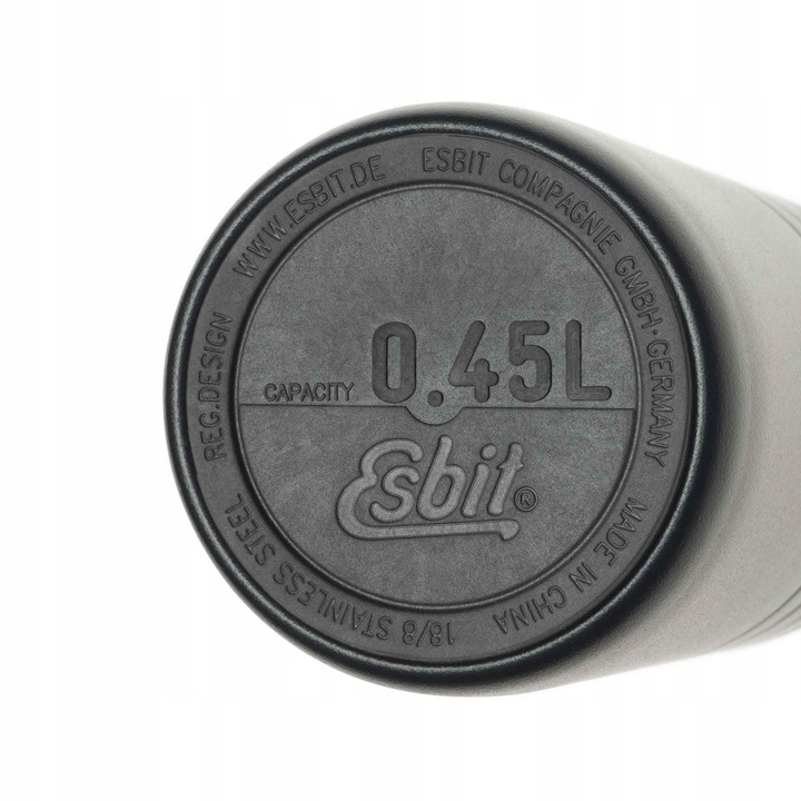 ESBIT KUBEK MAJORIS THERMO MUG 0,45 L CZARNY, STAL NIERDZEWNA