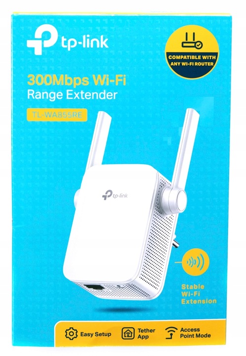 TP-Link TL-WA855RE WZMACNIACZ Wi-Fi REPEATER DBGK