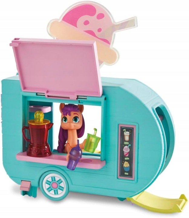 MY LITTLE PONY CIĘŻARÓWKA SMOOTHIE + KUCYK SUNNY zestaw do zabawy