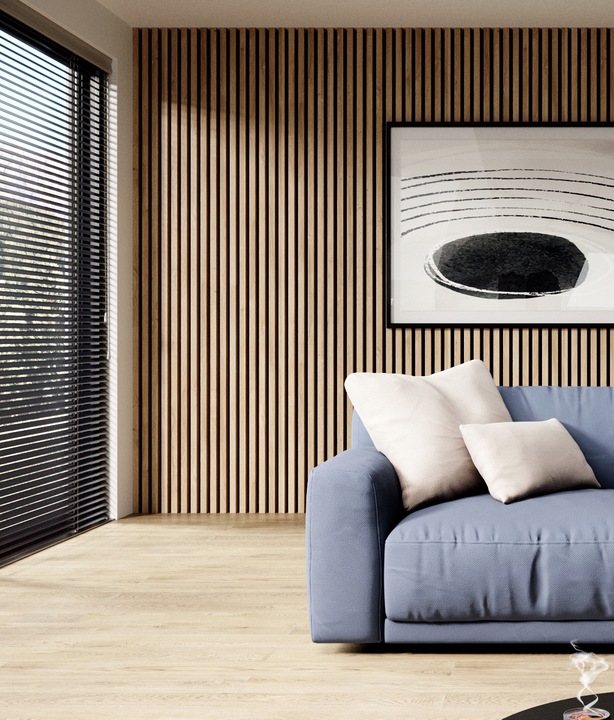 Lamele na czarnym filcu 53 x 275 cm RÓŻNE KOLORY