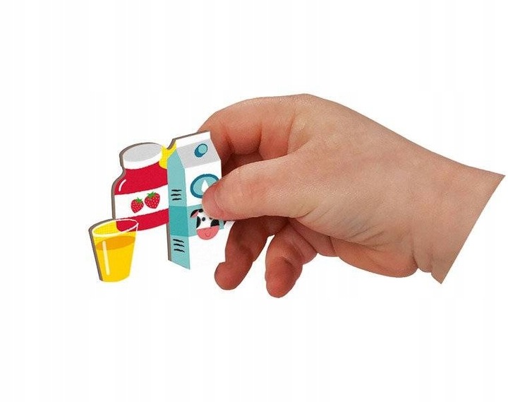 Układanka magnetyczna Magnetibook Uczę się zegarka, dla dzieci, 3+, Janod