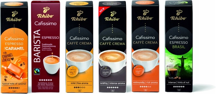 TCHIBO CAFISSIMO ZESTAW SPECIAL COLLECTION 60 kaps