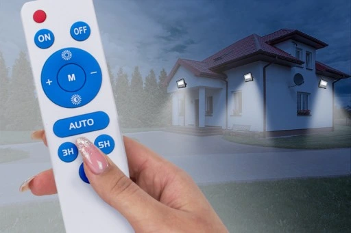 MOCNY NAŚWIETLACZ LED HALOGEN LAMPA SOLARNA ZEWNĘTRZNA IP67 100W 10.000lm