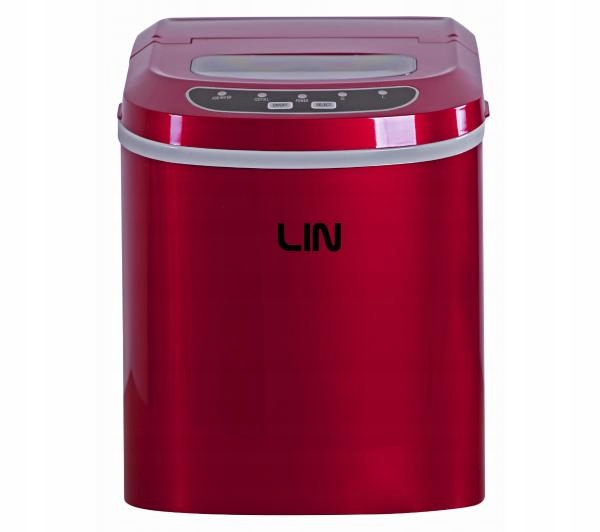 Kostkarka do lodu Lin ICE PRO-R12 112W 2,2L Czerwona 9 kostek na cykl