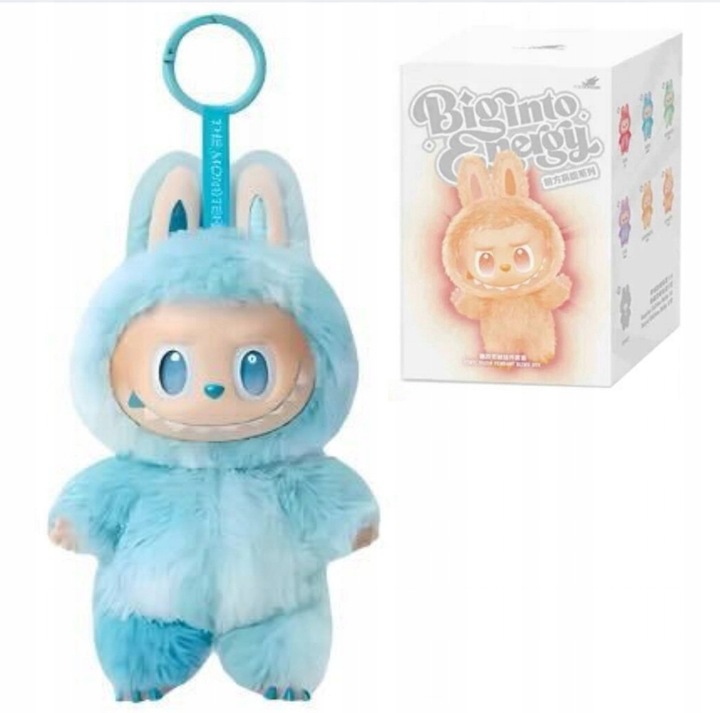 LABUBU GRAJĄCE ŚPIEWAJĄCE BIG INTO ENERGY THE BRELOK MASKOTKA FIGURKA