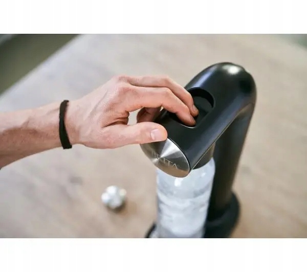 Saturator do wody gazowanej Brita SodaOne Czarny Butelka 0,8L