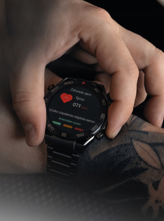 SMARTWATCH ZEGAREK MĘSKI Z EKG POMIAR CUKRU PULS CIŚNIENIE ROZMOWY MENU PL
