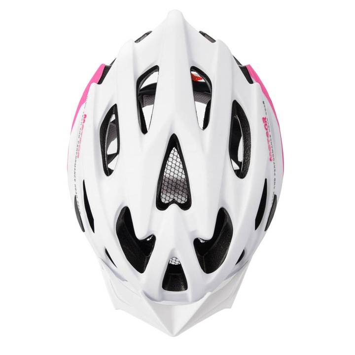 Kask rowerowy z daszkiem lekki regulowany na rower Meteor Drizzle M 55-58cm