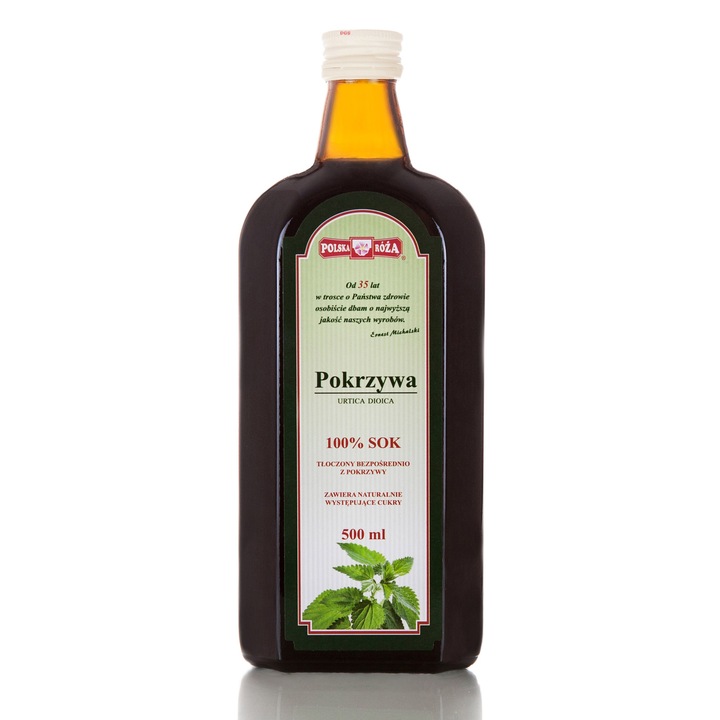 Polska Róża Sok z pokrzywy 500 ml