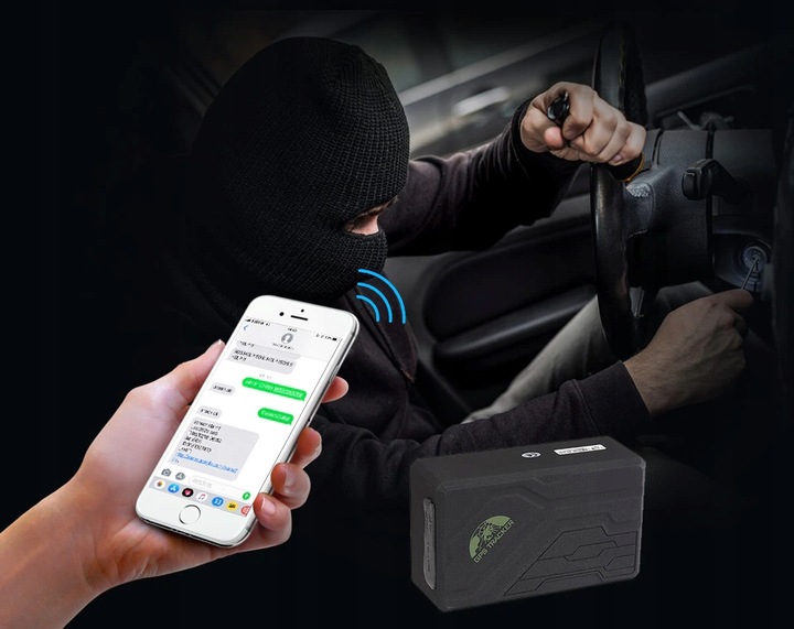 LOKALIZATOR GPS TK108B MAGNES PODSŁUCH ŚLEDZENIE TRACKER APP 10000mAh