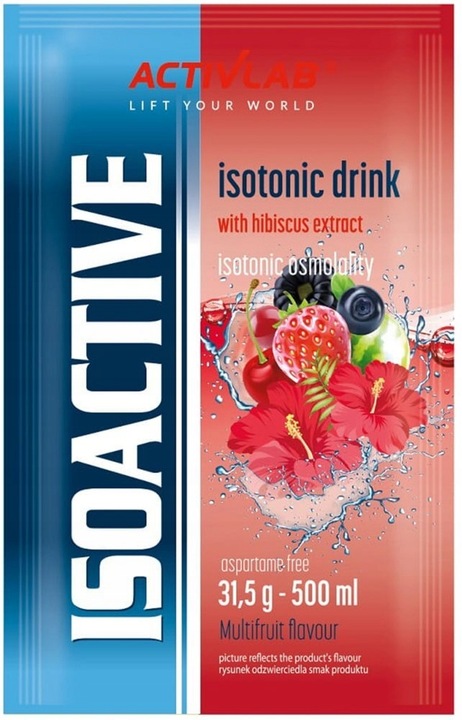 ACTIVLAB ISOACTIVE 20x31.5g NAPÓJ IZOTONICZNY ISO x5