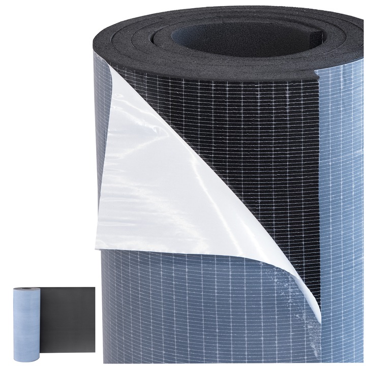 MATA WYGŁUSZAJĄCA WODOODPORNA SAMOPRZYLEPNA 13mm izolacja cieplna na rury