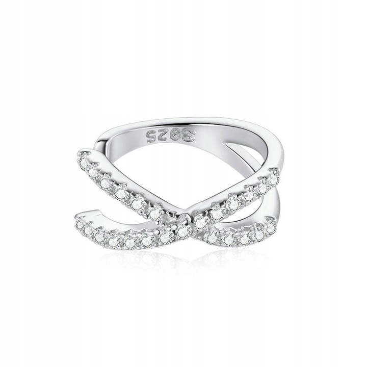 Kolczyk Nausznica Kolczyk Cyrkonie Kolczyk Srebro 925