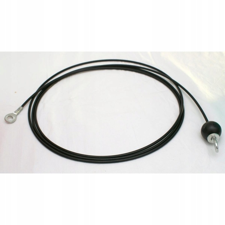 LINKA STALOWA DO ATLASU W OPLOCIE Z PCV 5mm 358cm Oczko Odbojnik ENERO FIT