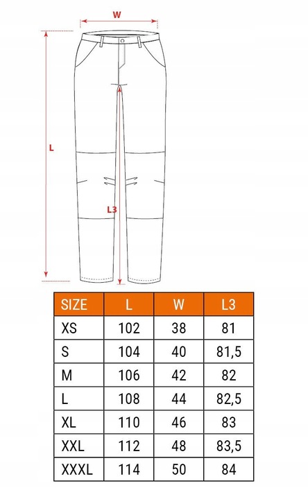 SPODNIE ROBOCZE DENIM BAWEŁNA/ELASTAN WZMACNIANE ROZMIAR L NEO TOOLS 81-228