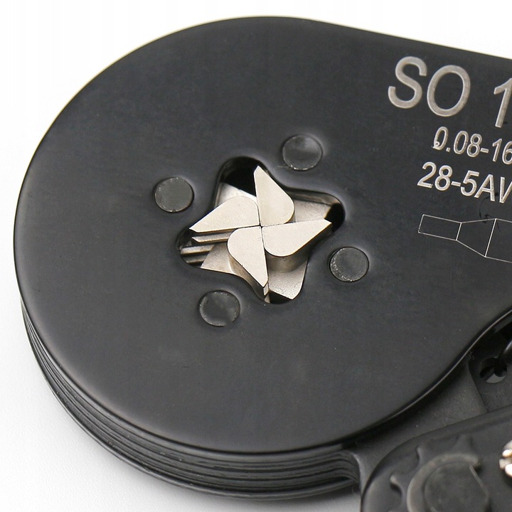 Zaciskarka Praska do Tulejek Kabli Konektorów Przewodów 0,08 mm2 - 16 mm2