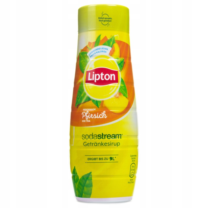 SYROPY SODASTREAM LIPTON ICE TEA CYTRYNA GREEN ZIELONA HERBATA BRZOSKWINIA