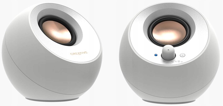 Zestaw głośników 2.0 Creative pebble v3 16 W biały