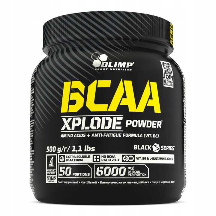 Olimp BCAA Xplode Powder 500g smak pomarańczowy