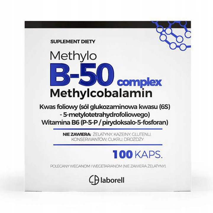 Laborell Methylo B-50 Complex 100 kapsułek