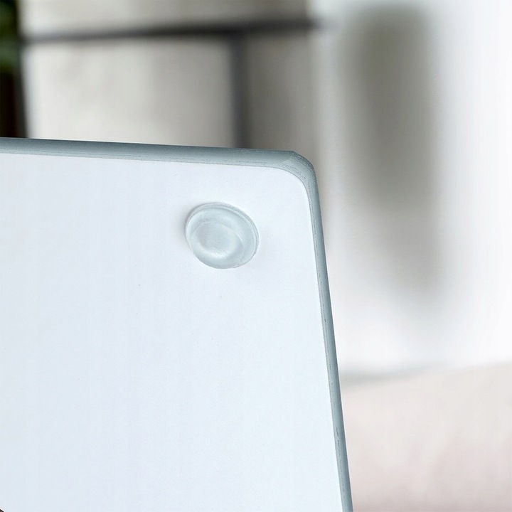 Deska KUCHENNA do krojenia szklana antypoślizgowa BIAŁY MARMUR 30x40 cm