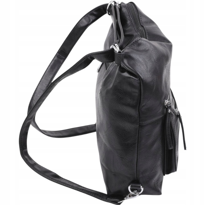 Torebka damska shopper na ramię plecak miejski pojemne A4 podróżny torebki