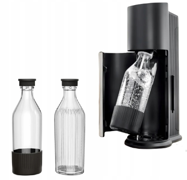 SATURATOR DO ROBIENIA WODY GAZOWANEJ + 2 butelki SILVERCREST