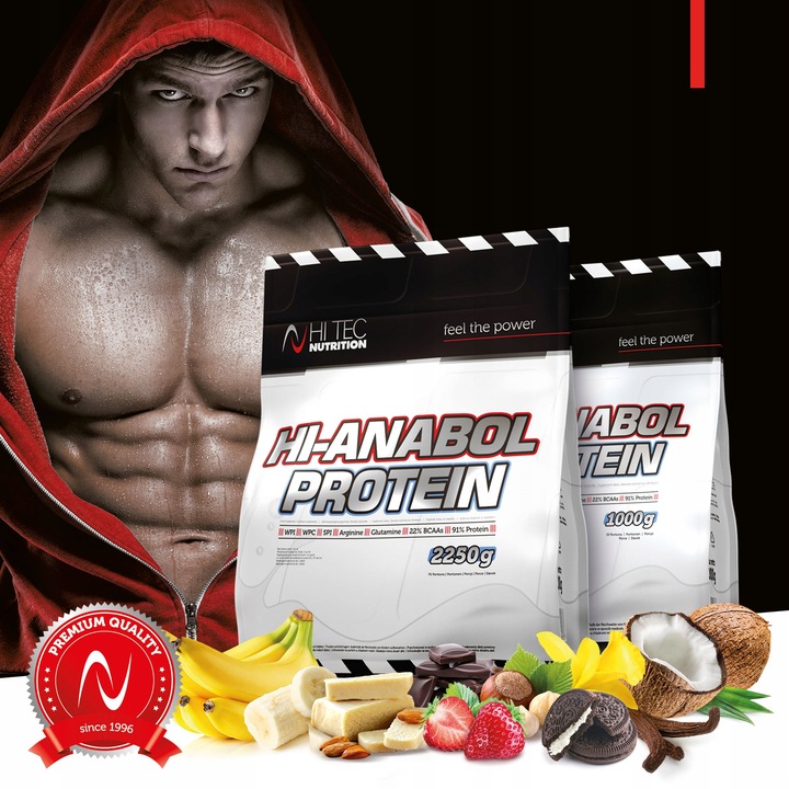 HI TEC HI Anabol Protein 2250g BIAŁKO WHEY WPI WPC