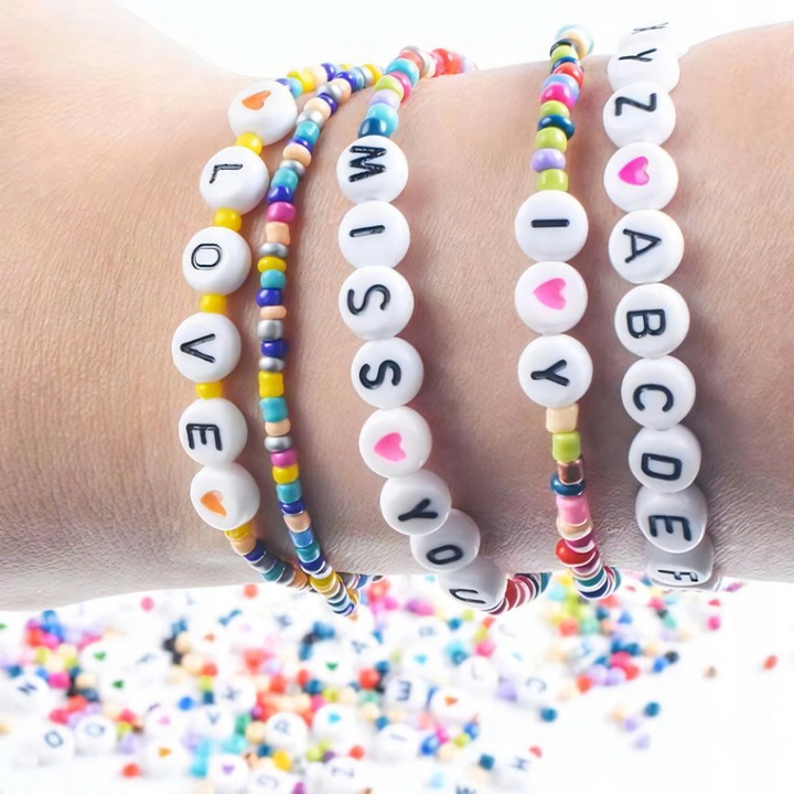 Zestaw Do Robienia Bransoletek Koraliki Do Robienia Bransoletek 12 000 SZT