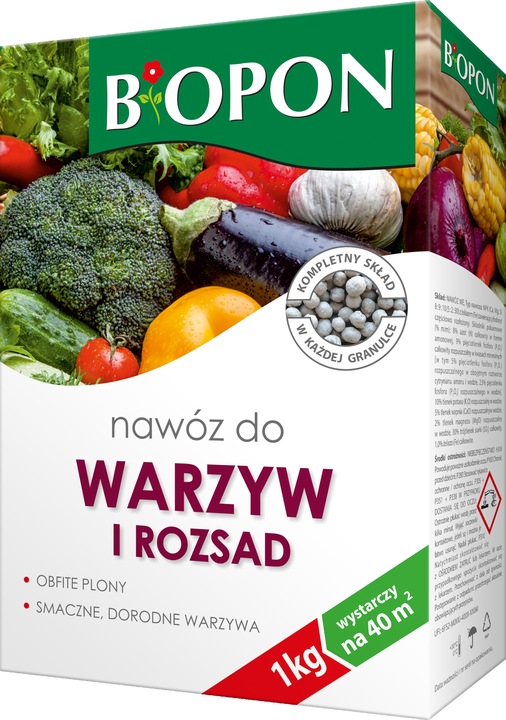nawóz do warzyw granulat 1kg